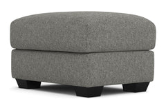 Tuxedo Ottoman :: Leg Finish: Espresso / Size: 23x30