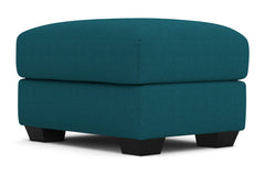 Tuxedo Ottoman :: Leg Finish: Espresso / Size: 23x30