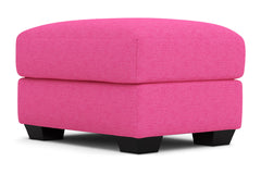 Tuxedo Ottoman :: Leg Finish: Espresso / Size: 23x30