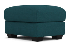 Tuxedo Ottoman :: Leg Finish: Espresso / Size: 23x30