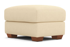 Tuxedo Ottoman :: Leg Finish: Pecan / Size: 23x30