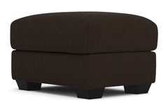 Tuxedo Ottoman :: Leg Finish: Espresso / Size: 23x30