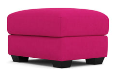 Tuxedo Ottoman :: Leg Finish: Espresso / Size: 23x30