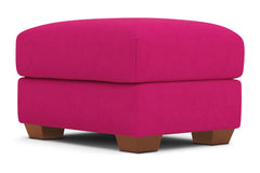 Tuxedo Ottoman :: Leg Finish: Pecan / Size: 23x30