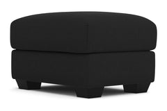 Tuxedo Ottoman :: Leg Finish: Espresso / Size: 23x30
