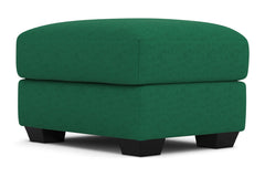 Tuxedo Ottoman :: Leg Finish: Espresso / Size: 23x30