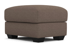 Tuxedo Ottoman :: Leg Finish: Espresso / Size: 23x30