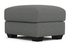 Tuxedo Ottoman :: Leg Finish: Espresso / Size: 23x30