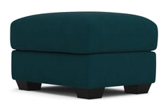 Tuxedo Ottoman :: Leg Finish: Espresso / Size: 23x30