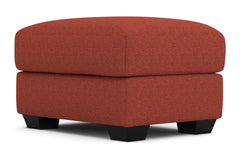 Tuxedo Ottoman :: Leg Finish: Espresso / Size: 23x30
