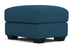 Tuxedo Ottoman :: Leg Finish: Espresso / Size: 23x30