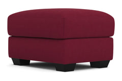 Tuxedo Ottoman :: Leg Finish: Espresso / Size: 23x30