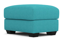 Tuxedo Ottoman :: Leg Finish: Espresso / Size: 23x30