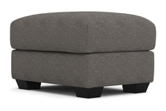 Tuxedo Ottoman :: Leg Finish: Espresso / Size: 23x30