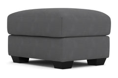 Tuxedo Ottoman :: Leg Finish: Espresso / Size: 23x30