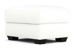 Tuxedo Ottoman :: Leg Finish: Espresso / Size: 23x30