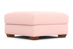 Tuxedo Ottoman :: Leg Finish: Pecan / Size: 39x39