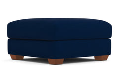 Tuxedo Ottoman :: Leg Finish: Pecan / Size: 39x39