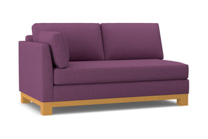 Avalon Left Arm Apartment Size Sofa :: Leg Finish: Natural / Configuration: LAF - Chaise on the Left