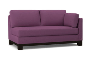 Avalon Right Arm Apartment Size Sofa :: Leg Finish: Espresso / Configuration: RAF - Chaise on the Right