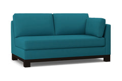 Avalon Right Arm Apartment Size Sofa :: Leg Finish: Espresso / Configuration: RAF - Chaise on the Right