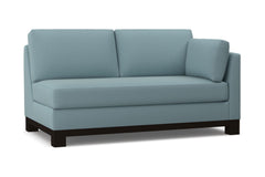 Avalon Right Arm Apartment Size Sofa :: Leg Finish: Espresso / Configuration: RAF - Chaise on the Right