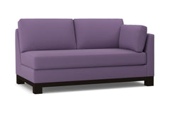 Avalon Right Arm Apartment Size Sofa :: Leg Finish: Espresso / Configuration: RAF - Chaise on the Right