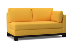 Avalon Right Arm Apartment Size Sofa :: Leg Finish: Espresso / Configuration: RAF - Chaise on the Right