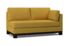 Avalon Right Arm Apartment Size Sofa :: Leg Finish: Espresso / Configuration: RAF - Chaise on the Right