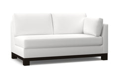 Avalon Right Arm Apartment Size Sofa :: Leg Finish: Espresso / Configuration: RAF - Chaise on the Right