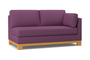 Avalon Right Arm Apartment Size Sofa :: Leg Finish: Natural / Configuration: RAF - Chaise on the Right