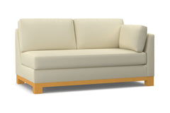 Avalon Right Arm Apartment Size Sofa :: Leg Finish: Natural / Configuration: RAF - Chaise on the Right