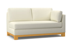 Avalon Right Arm Apartment Size Sofa :: Leg Finish: Natural / Configuration: RAF - Chaise on the Right