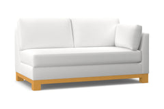 Avalon Right Arm Apartment Size Sofa :: Leg Finish: Natural / Configuration: RAF - Chaise on the Right
