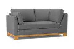Avalon Left Arm Corner Apt Size Sofa :: Leg Finish: Natural / Configuration: LAF - Chaise on the Left