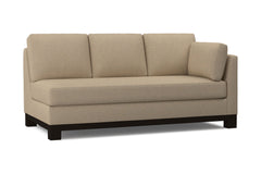 Avalon Right Arm Sofa :: Leg Finish: Espresso / Configuration: RAF - Chaise on the Right