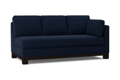 Avalon Right Arm Sofa :: Leg Finish: Espresso / Configuration: RAF - Chaise on the Right