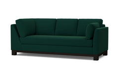 Avalon Right Arm Corner Sofa :: Leg Finish: Espresso / Configuration: RAF - Chaise on the Right