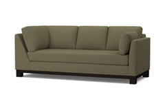 Avalon Right Arm Corner Sofa :: Leg Finish: Espresso / Configuration: RAF - Chaise on the Right