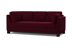 Avalon Right Arm Corner Sofa :: Leg Finish: Espresso / Configuration: RAF - Chaise on the Right