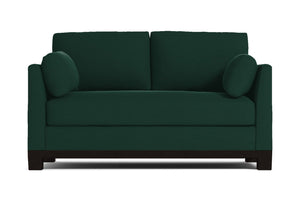 Avalon Twin Size Sleeper Sofa Bed :: Leg Finish: Espresso / Sleeper Option: Memory Foam Mattress