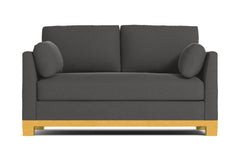 Avalon Apartment Size Sleeper Sofa Bed :: Leg Finish: Natural / Sleeper Option: Memory Foam Mattress