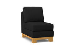 Avalon Armless Chair :: Leg Finish: Natural