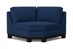 Avalon Round Corner :: Leg Finish: Espresso