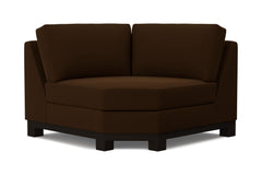 Avalon Round Corner :: Leg Finish: Espresso