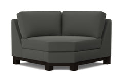 Avalon Round Corner :: Leg Finish: Espresso