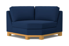 Avalon Round Corner :: Leg Finish: Natural