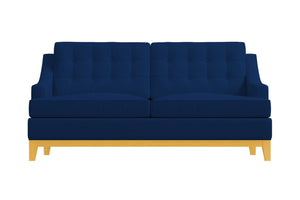 Bannister Twin Size Sleeper Sofa Bed :: Leg Finish: Natural / Sleeper Option: Deluxe Innerspring Mattress