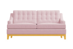 Bannister Apartment Size Sofa :: Leg Finish: Natural / Size: Apartment Size - 69&quot;w