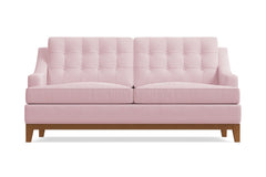 Bannister Loveseat :: Leg Finish: Pecan / Size: Loveseat - 61&quot;w